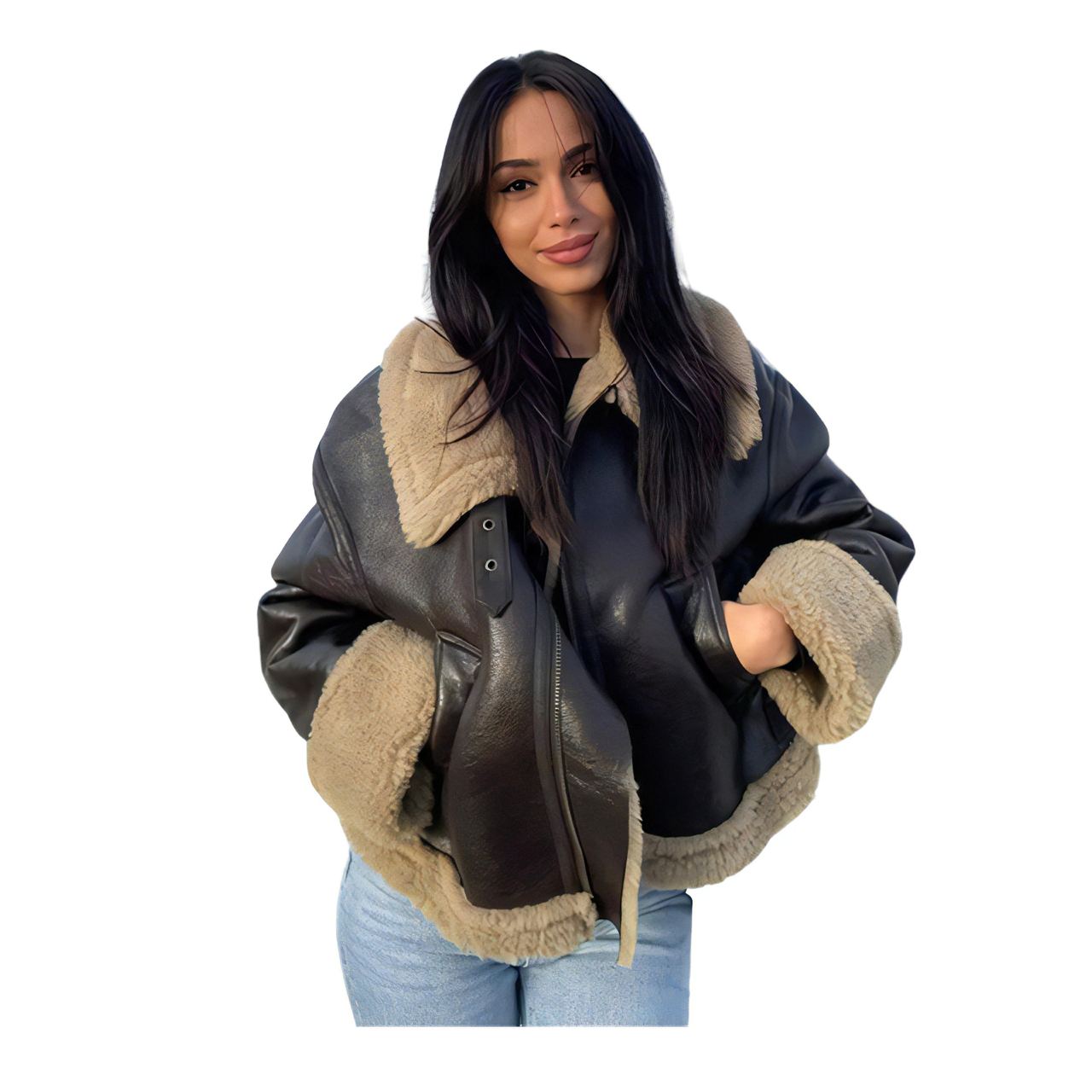 Manteau femme bombardier