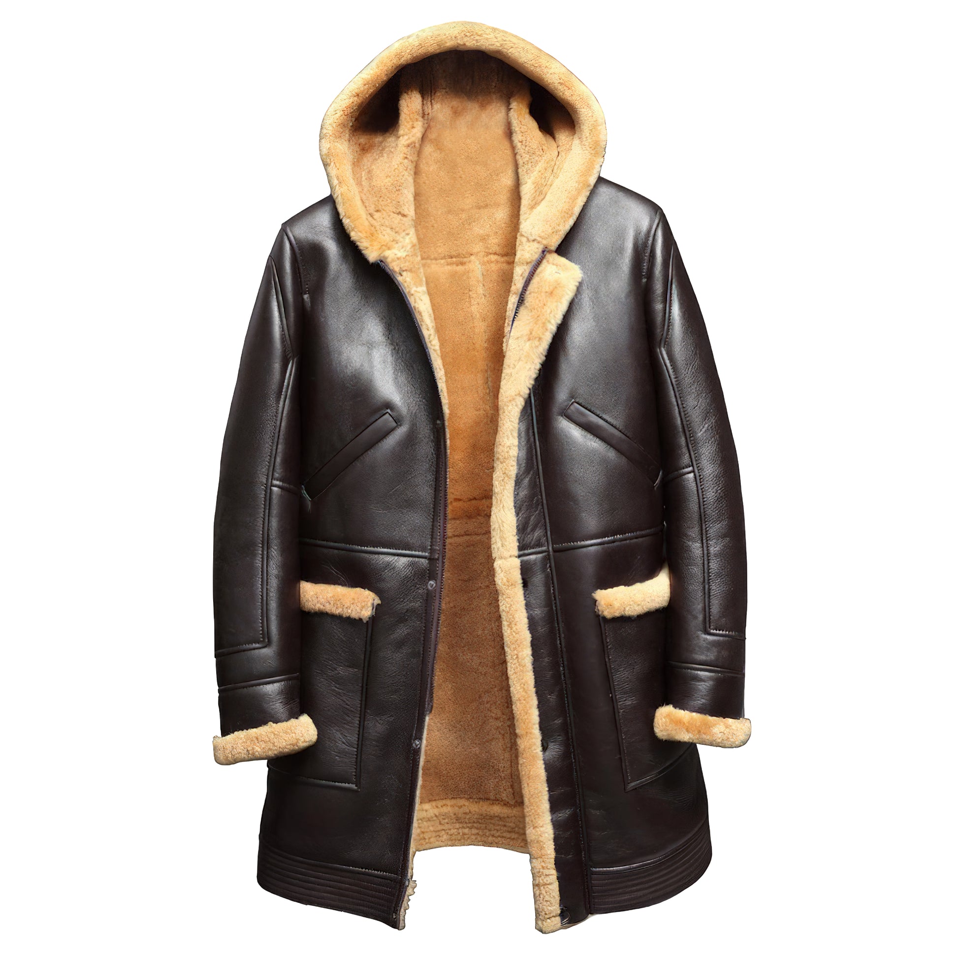 Manteau hiver aviateur homme