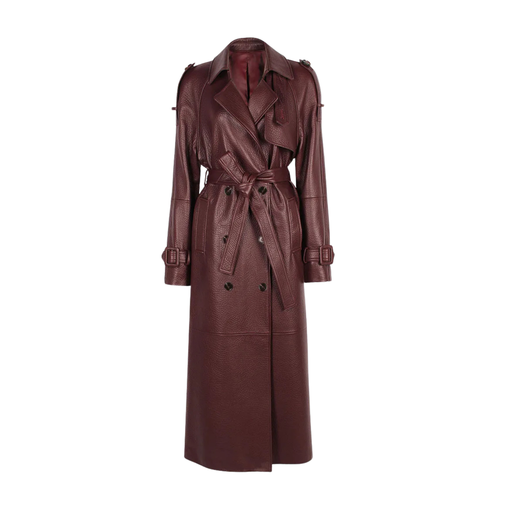 Manteau long femme aviateur