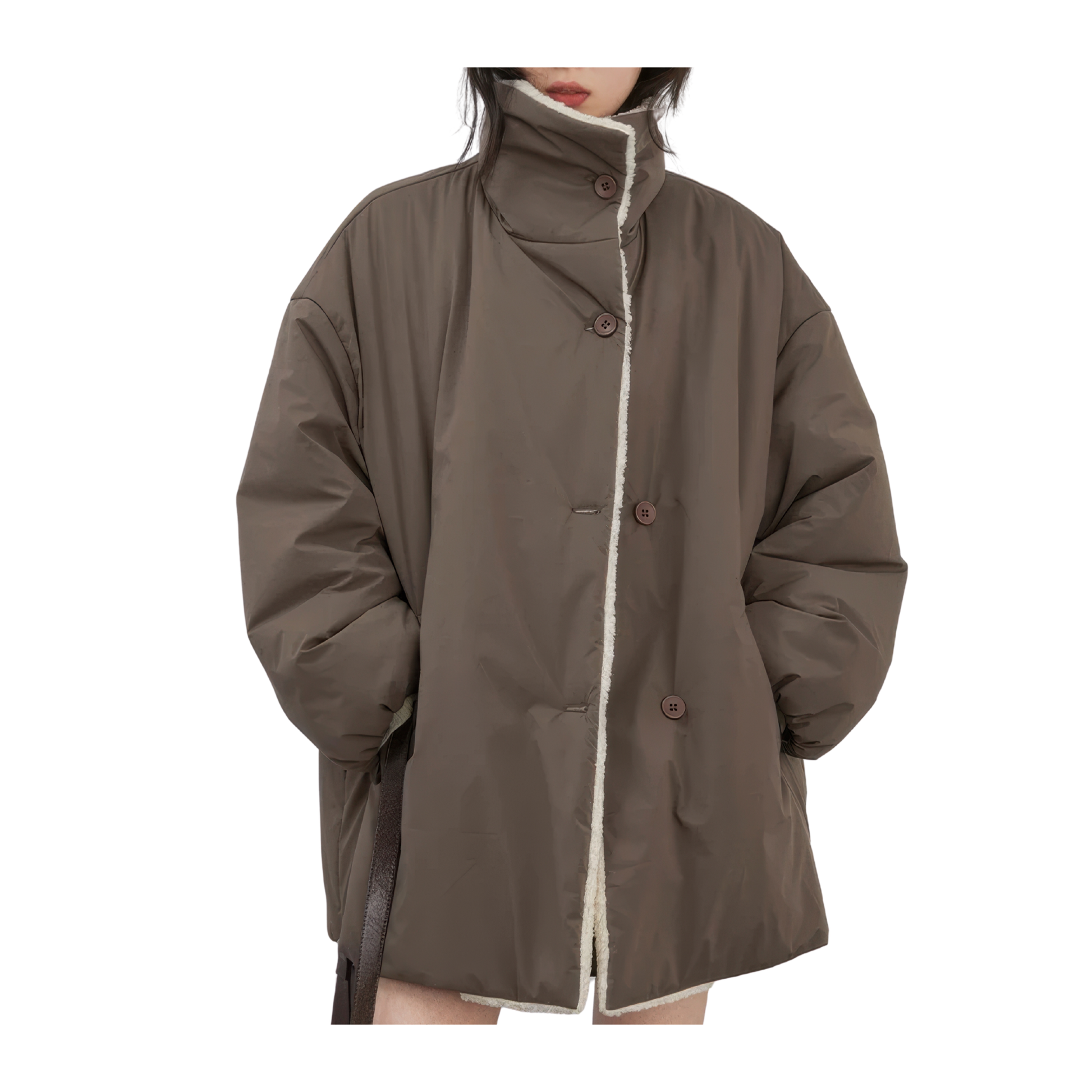 Manteau moumoute doublure