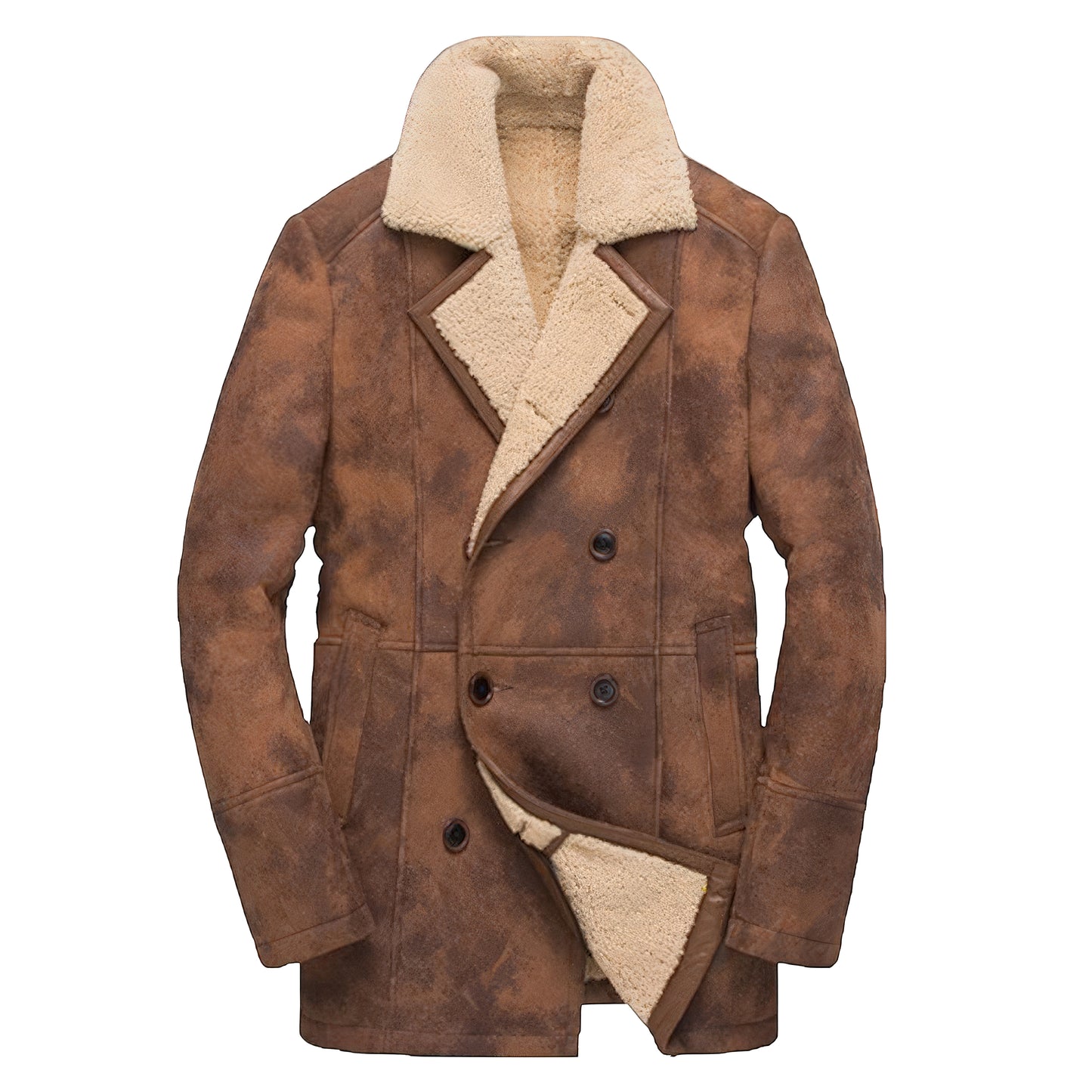 Manteau vintage homme aviateur