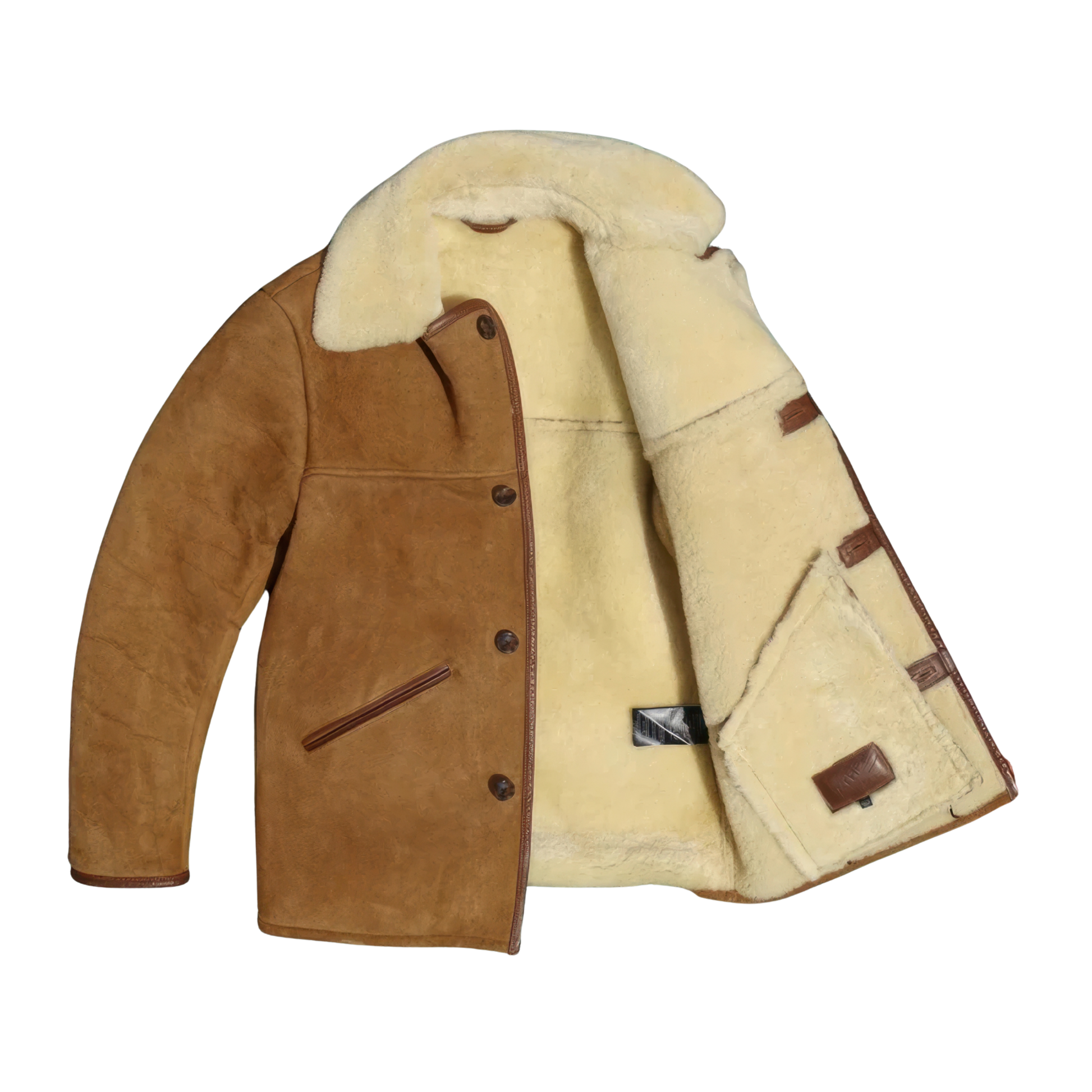 Manteaux aviateur peau de mouton