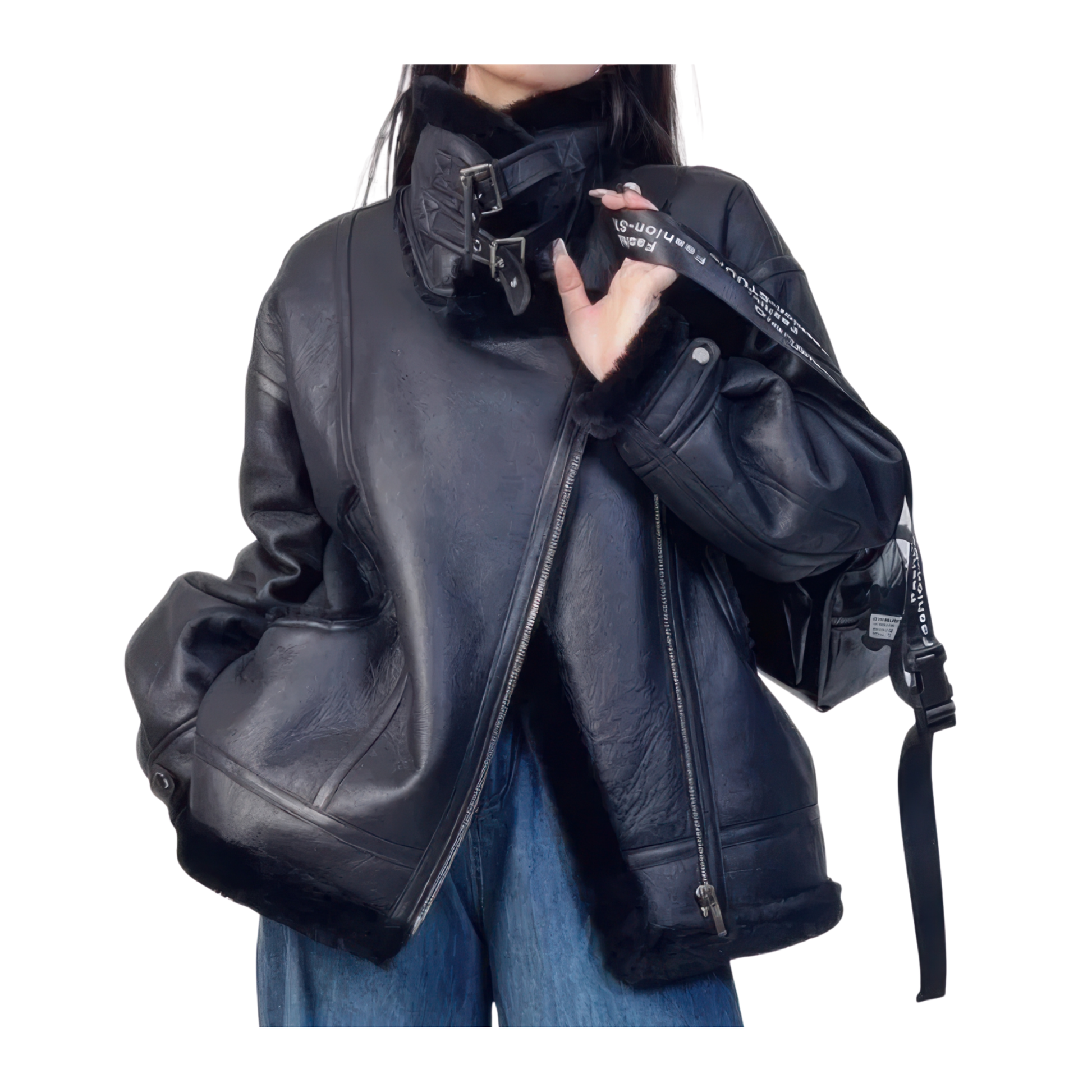 Manteaux bombardier noir femme
