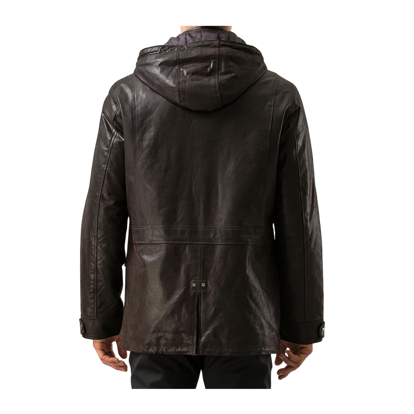 Manteaux cuir pilote