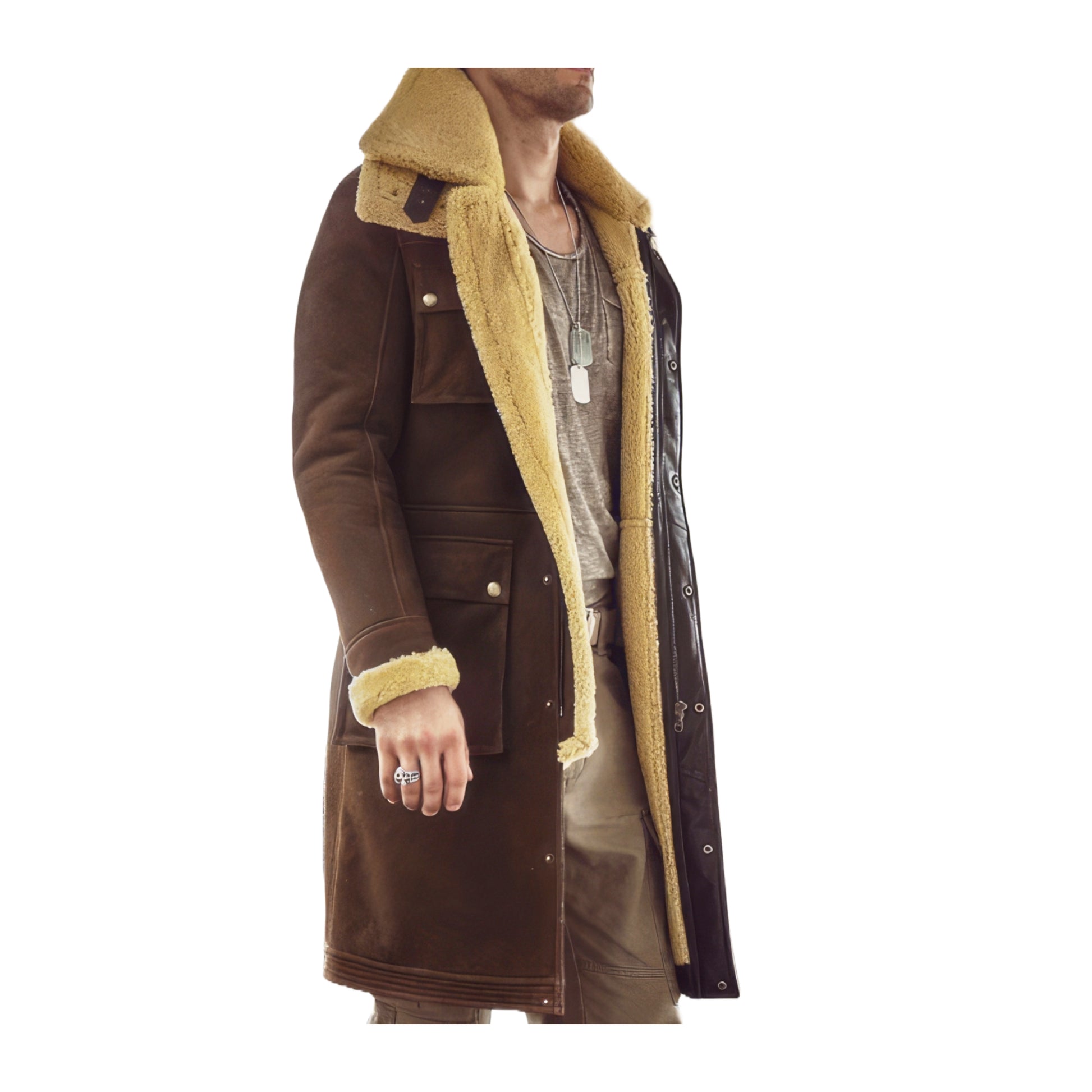 Manteau long boutonné noir Morgan | La Redoute Manteau long boutonné noir Morgan | La Redoute