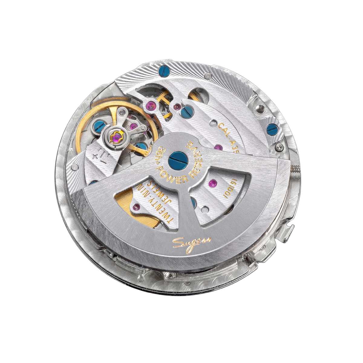 Montre homme argenté