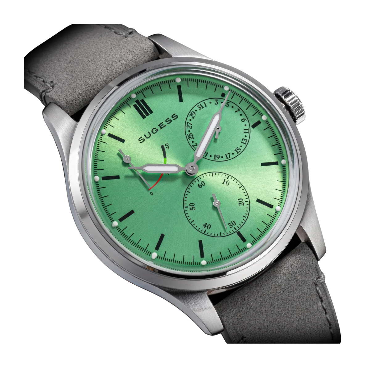 Montre verte aviateur