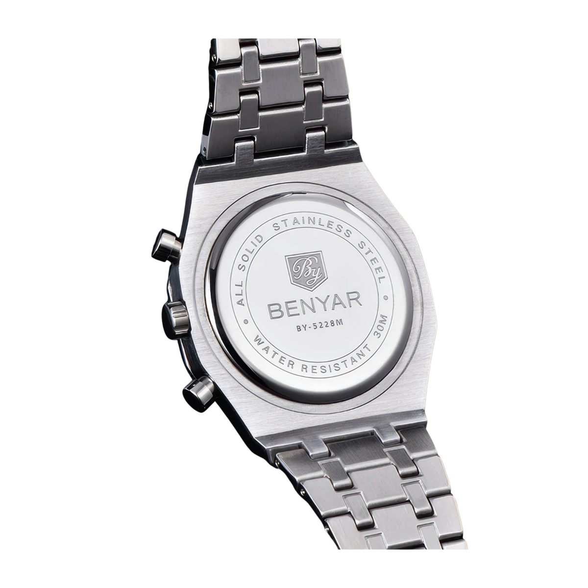 Montres acier chronographe