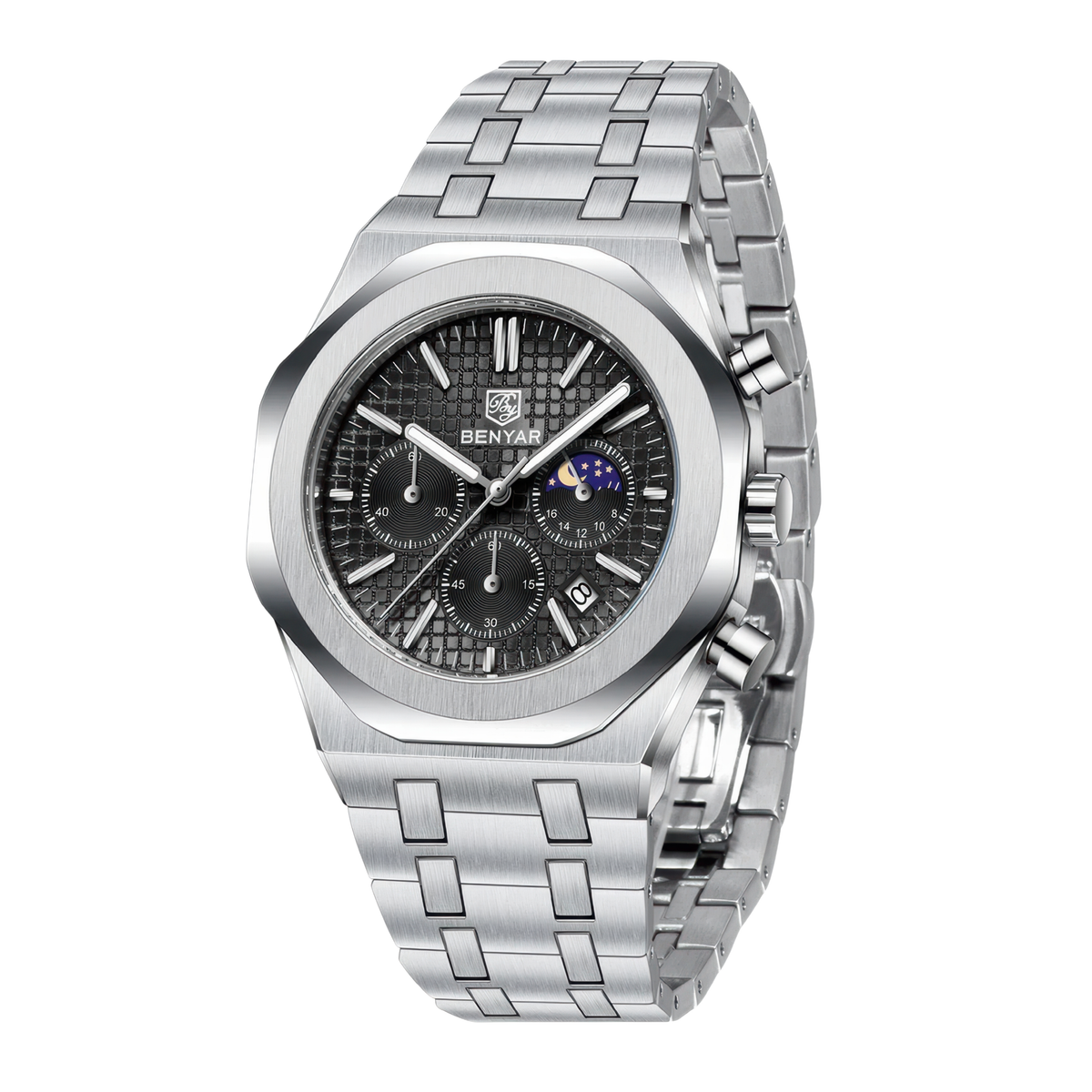 Montres chronographe acier