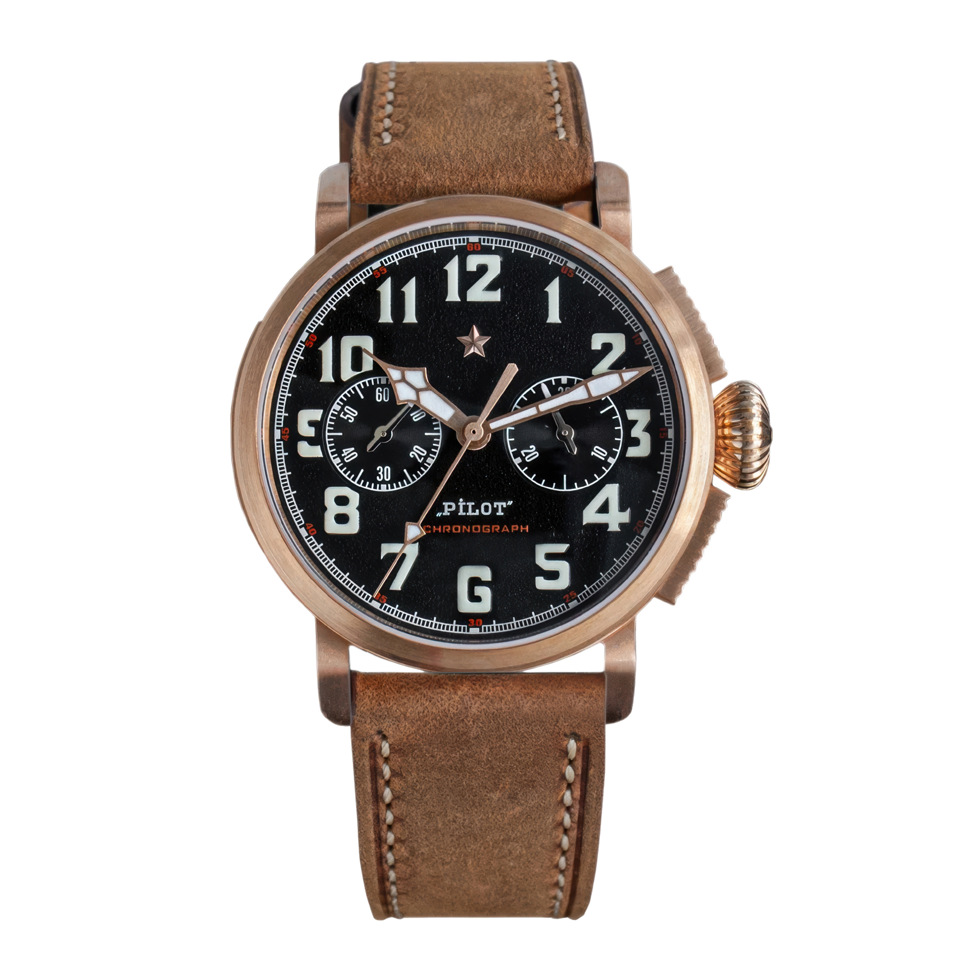 Montres chronographe homme aviateur