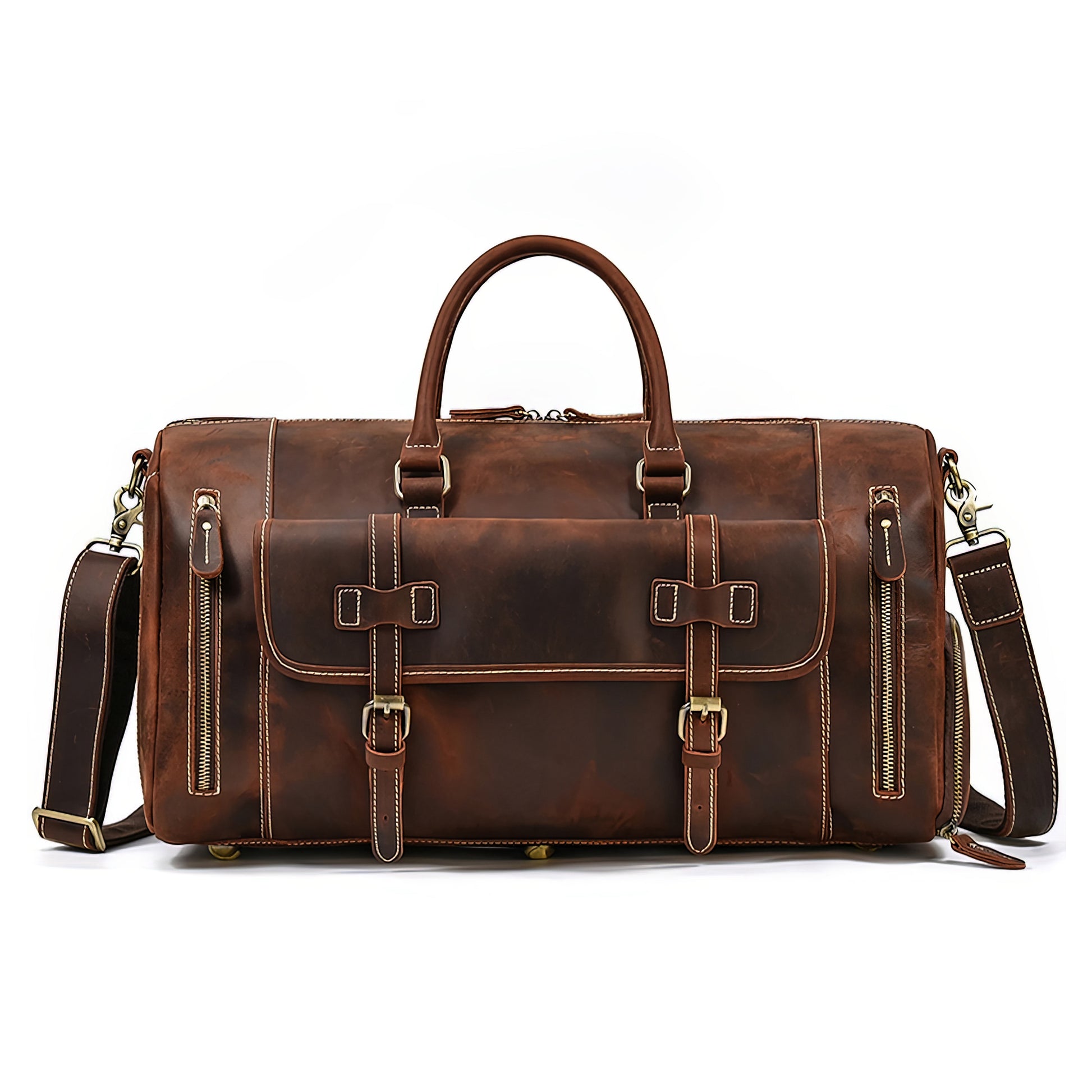 Test du sac de voyage Stilord 'Myles' en cuir vintage Test du sac de voyage Stilord 'Myles' en cuir vintage