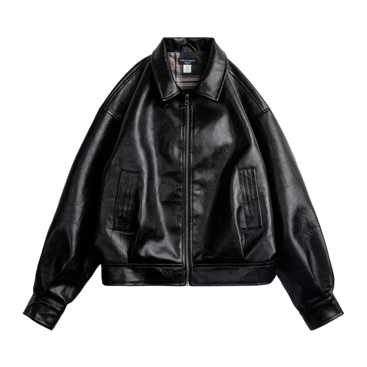 Veste aviateur femme noir