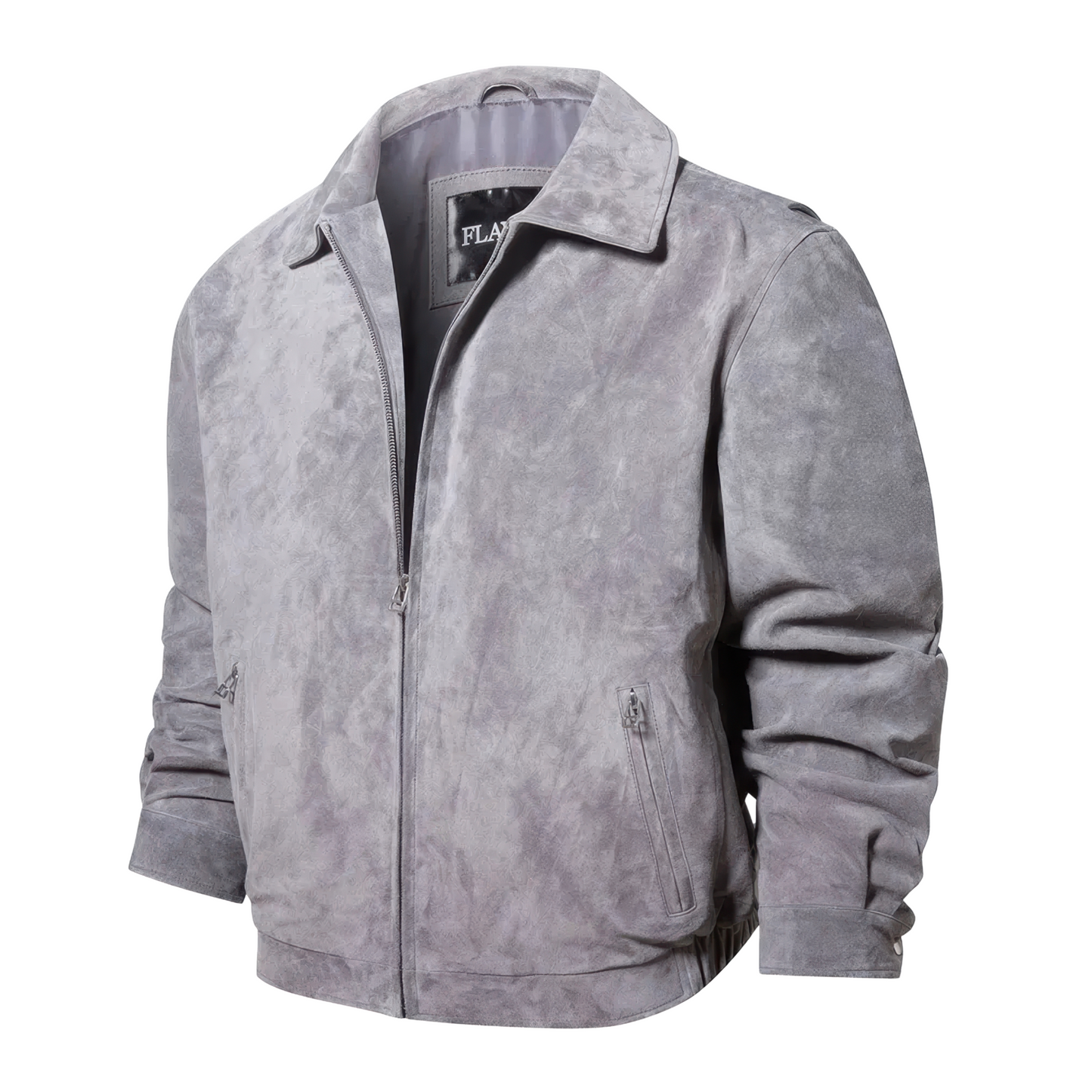 Veste aviateur gris