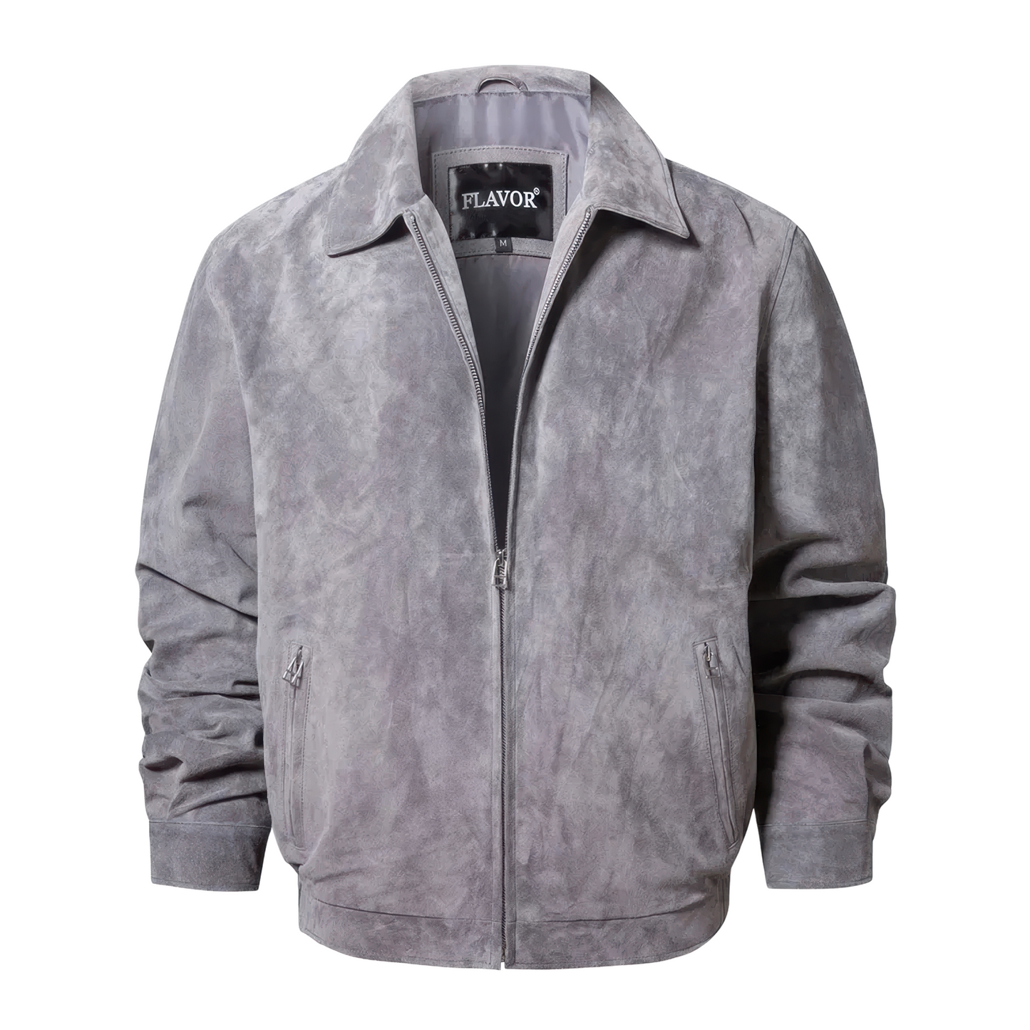 Veste aviateur grise