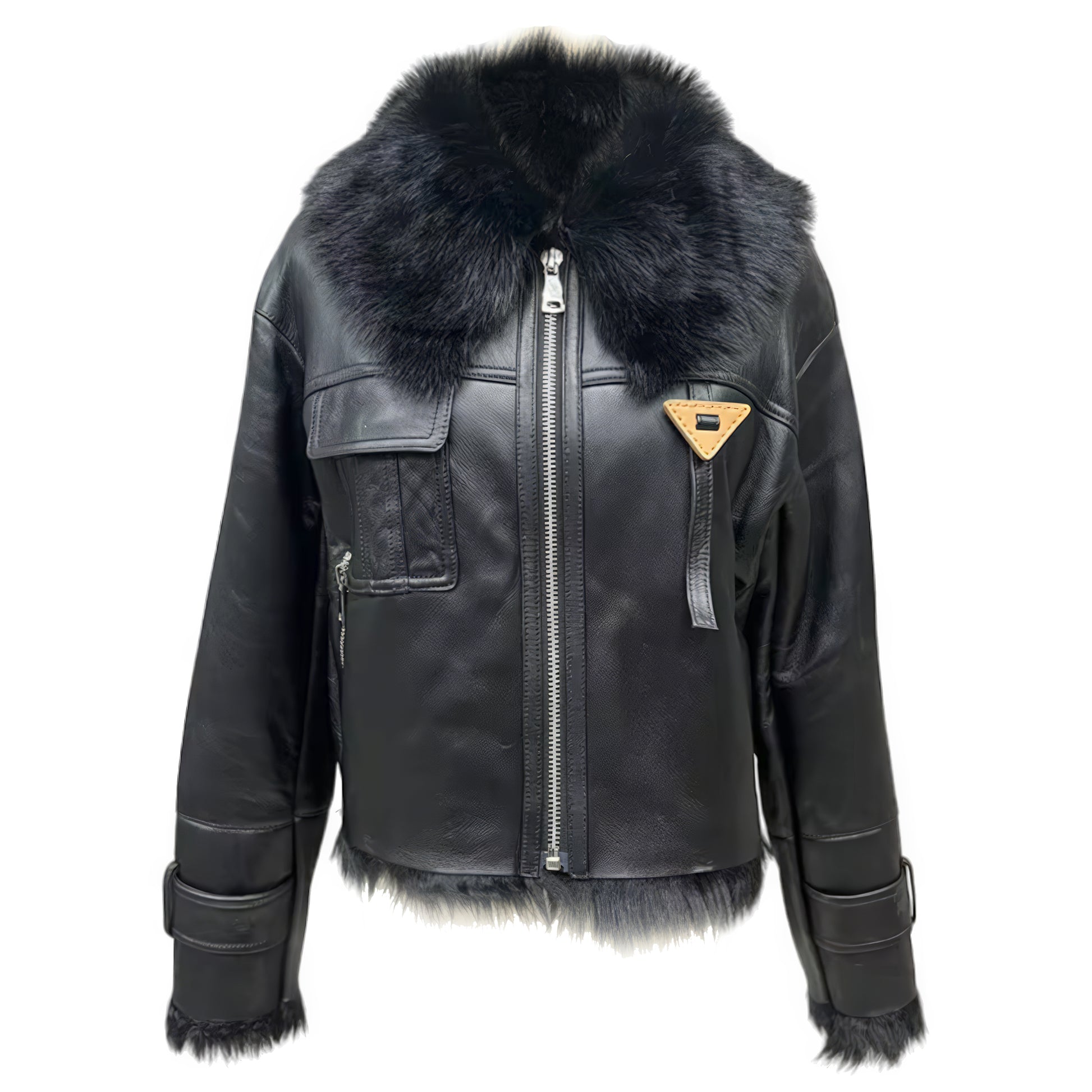 Veste aviateur hiver femme