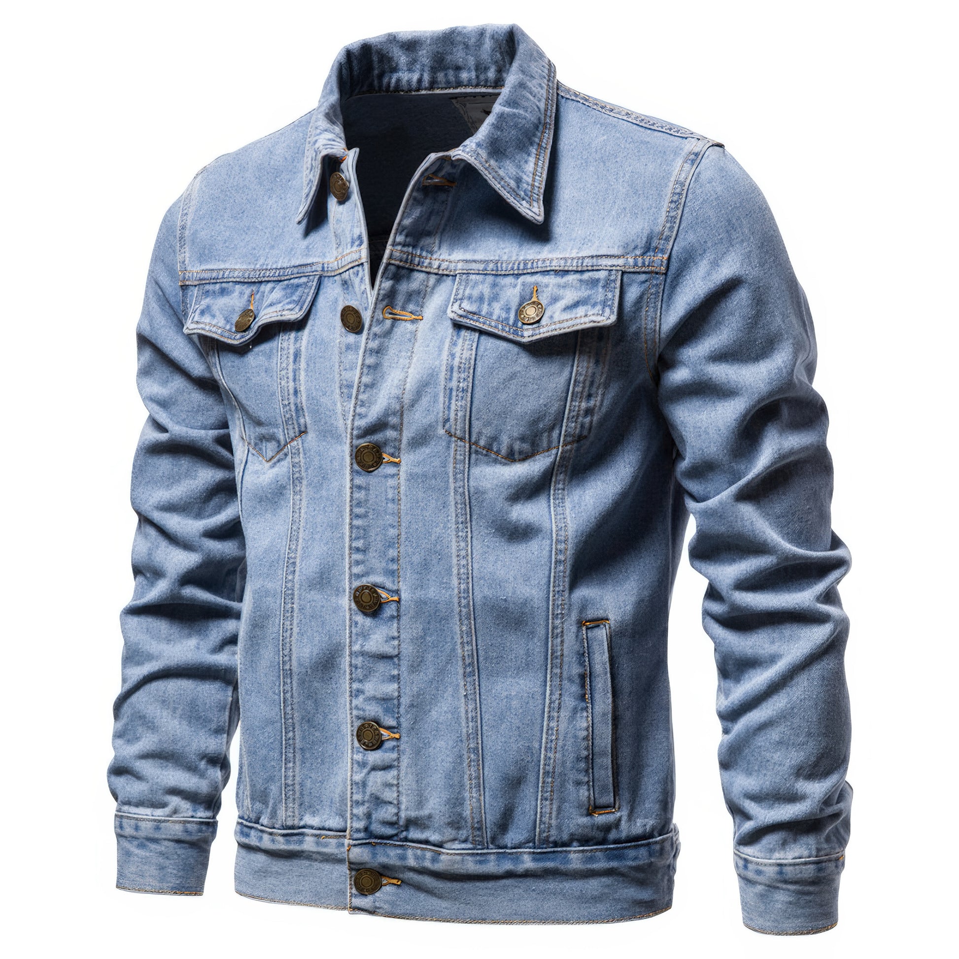 Veste aviateur jean homme