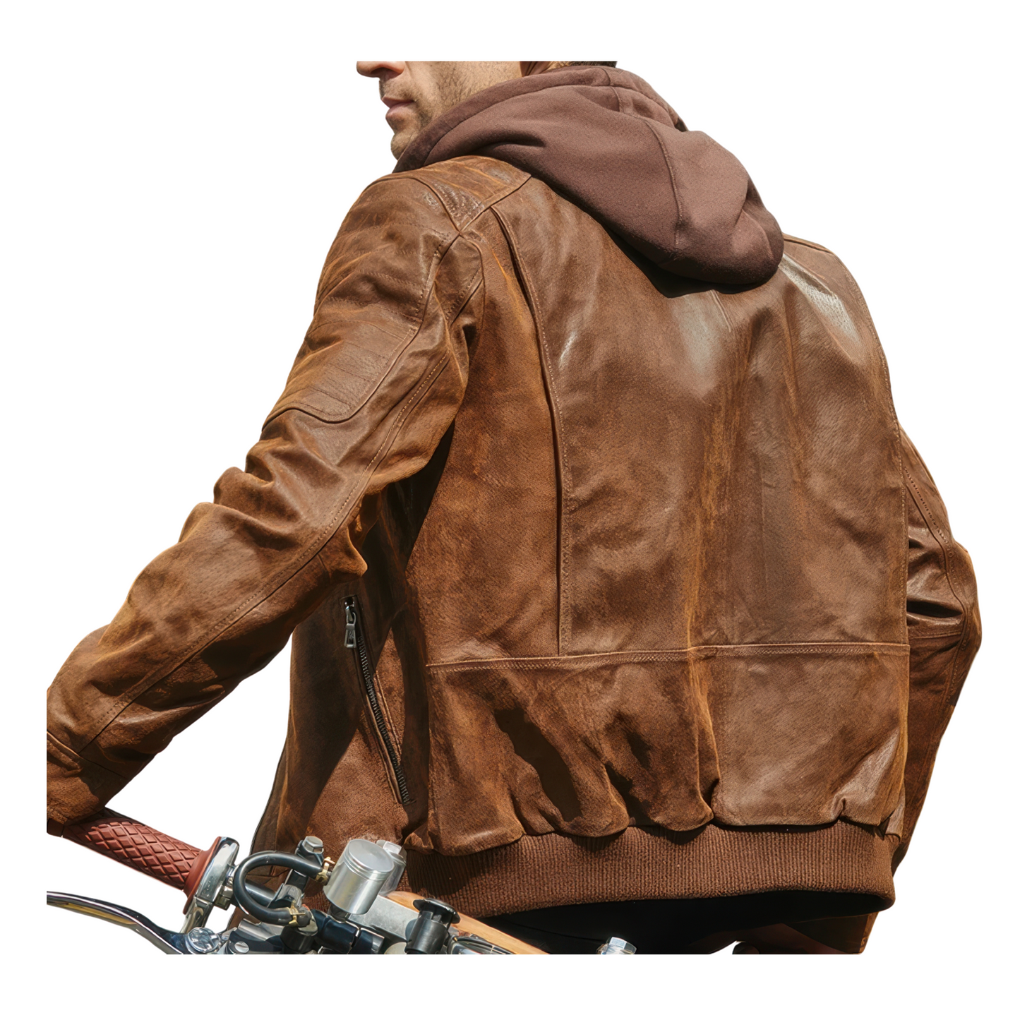 Veste capuche aviateur