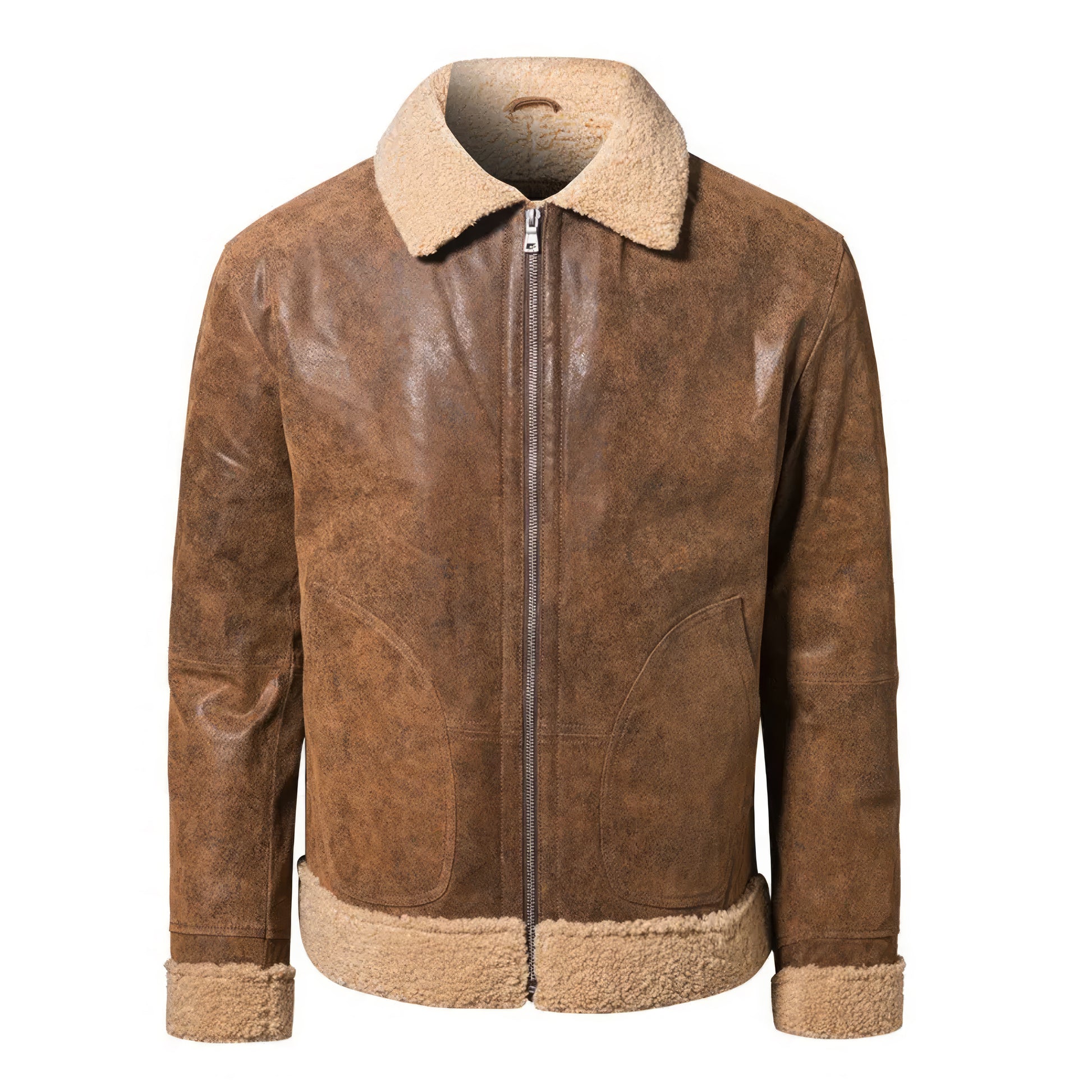 Veste Col Mouton Homme - Main Image
