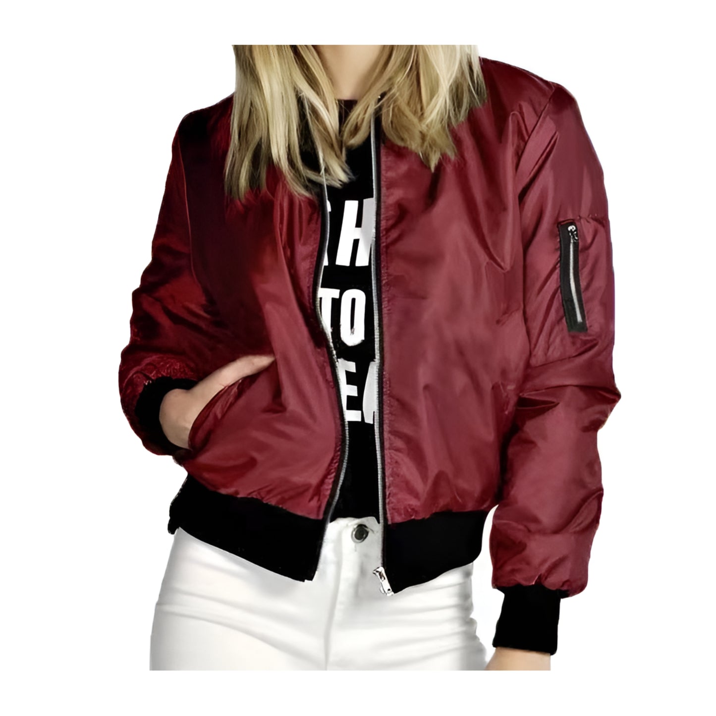 Veste légère bomber femme