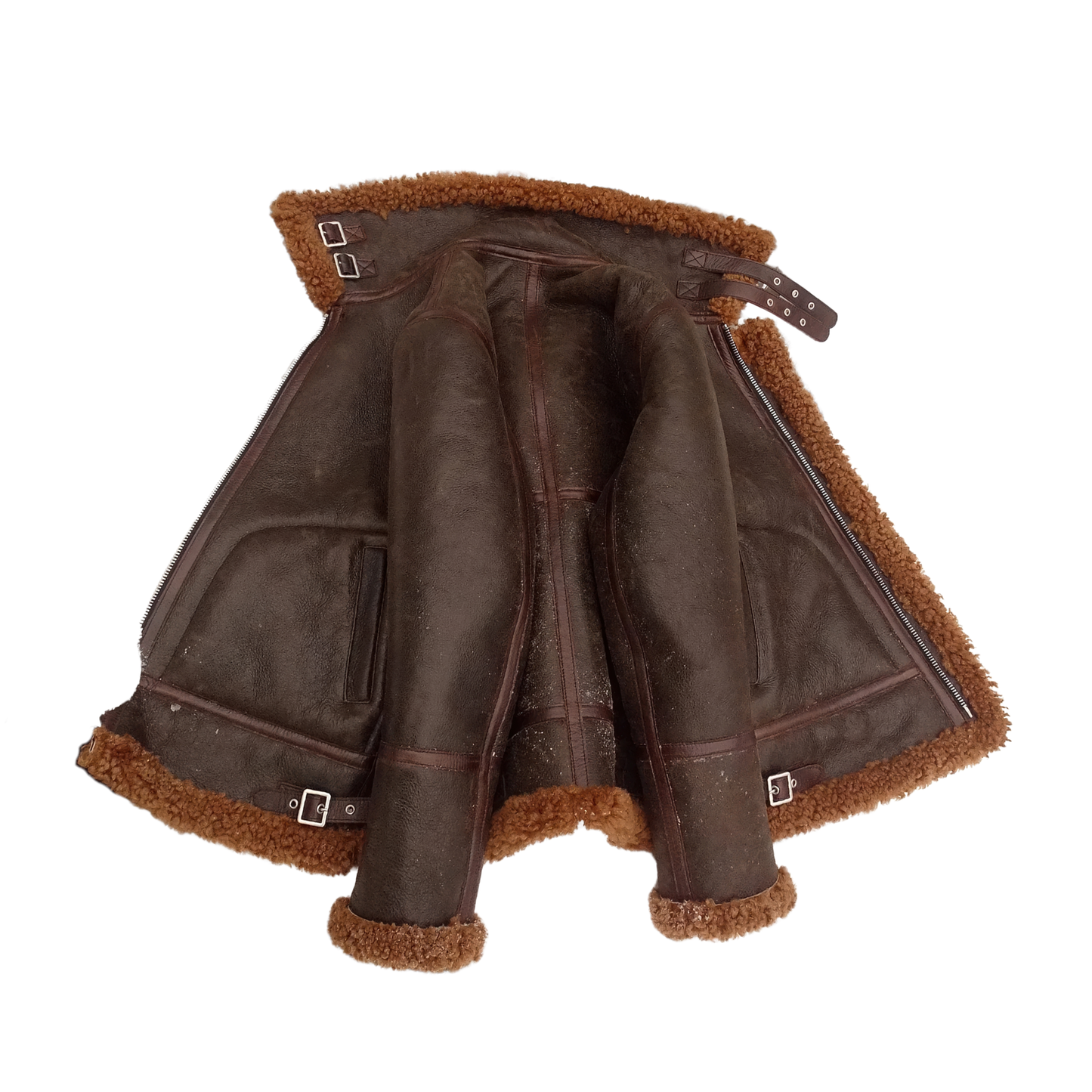 Veste shearling hommes