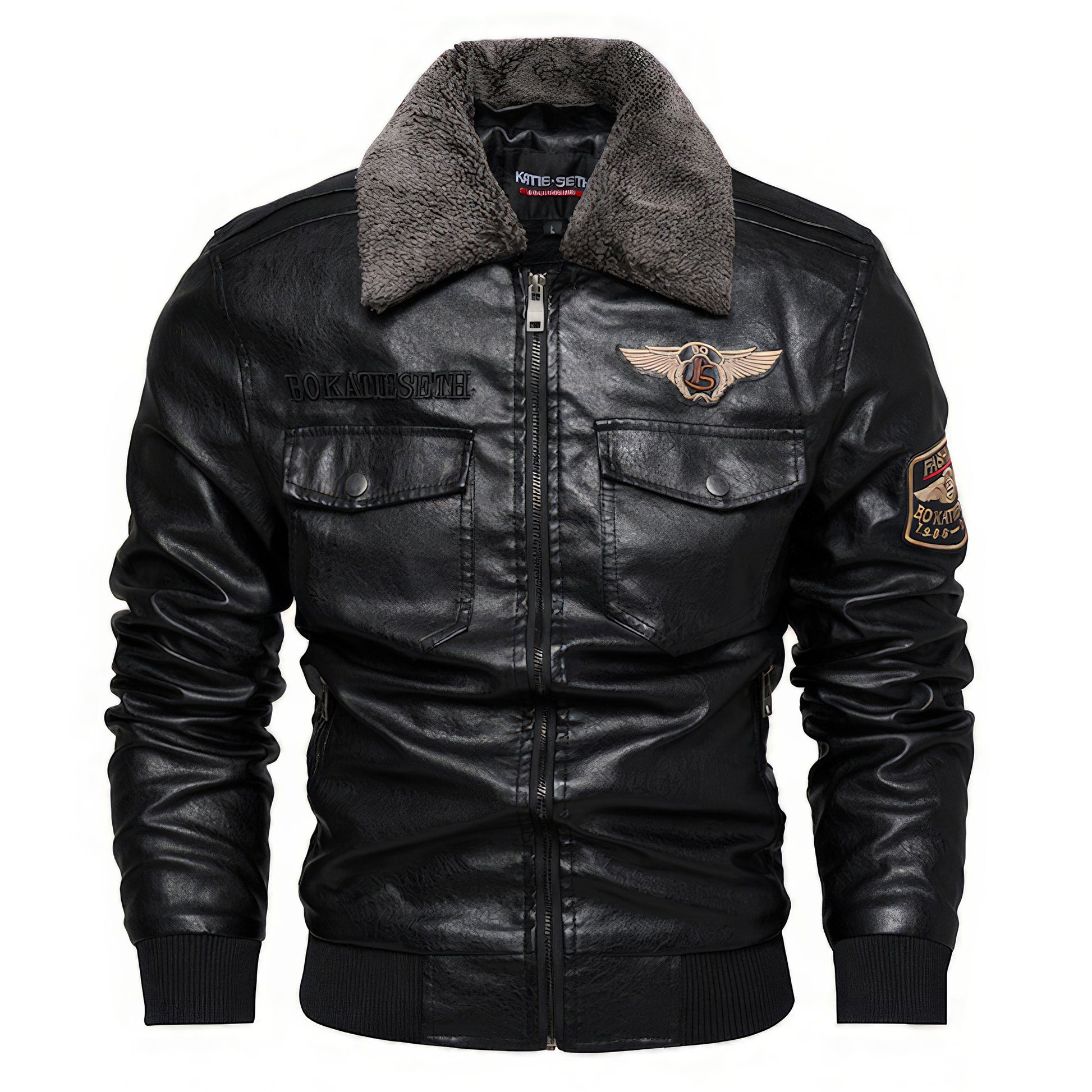 Vestes aviateur homme simili cuir