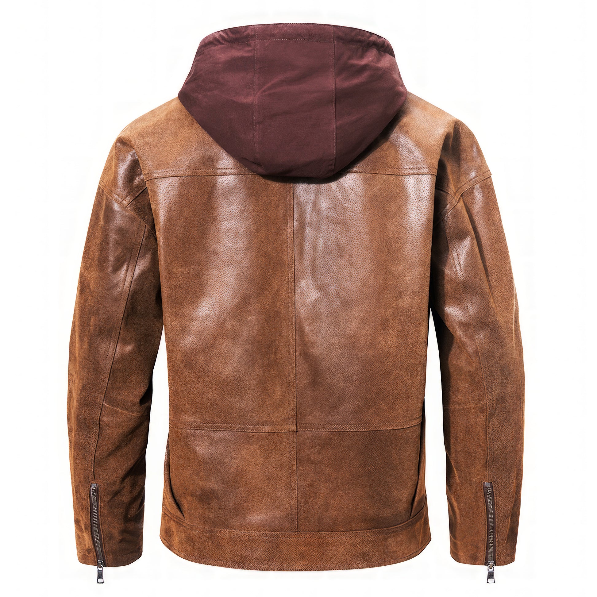 Vestes aviateur marron homme