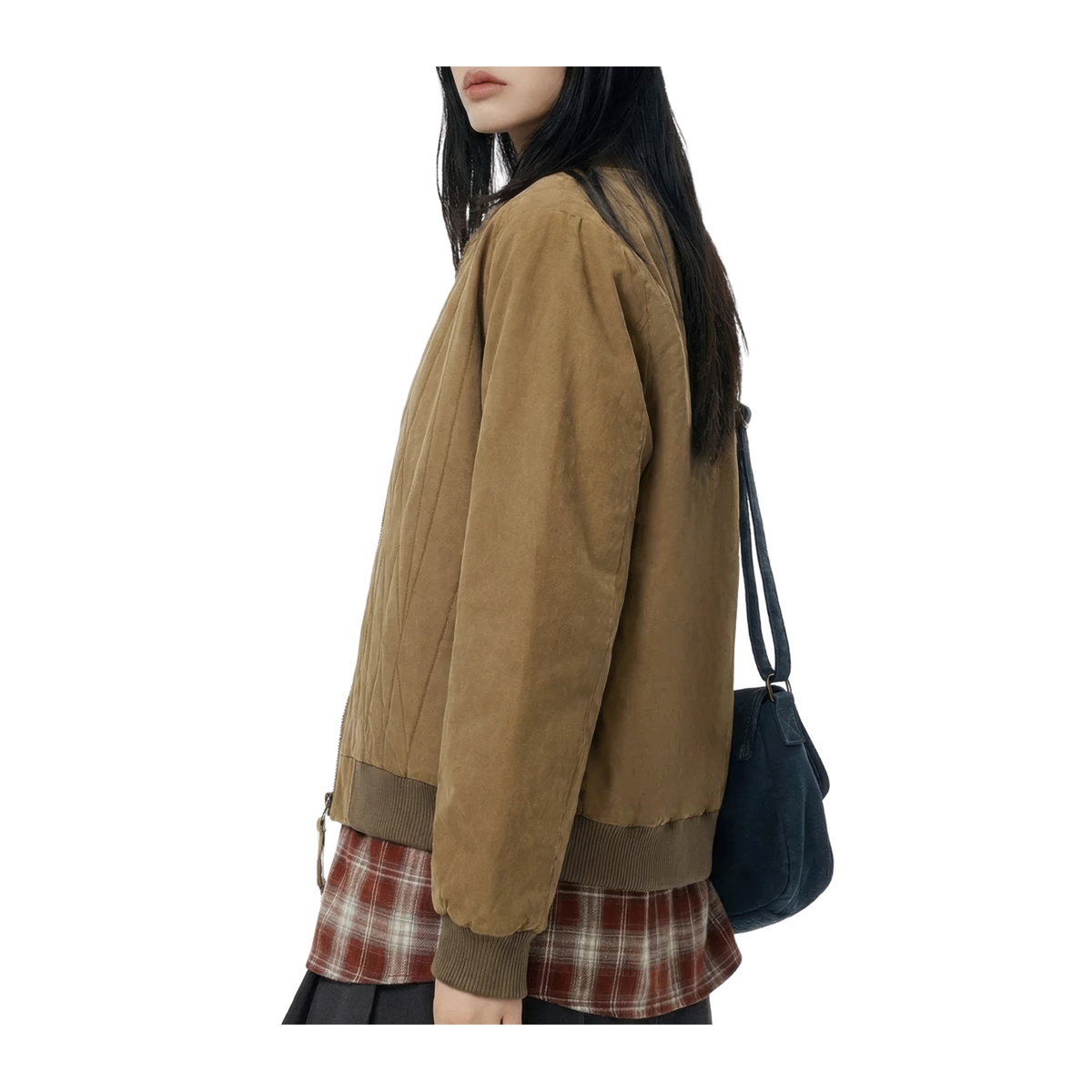 Vestes marron jaune